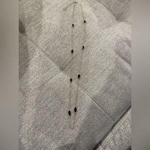 Kendra Scott Black and Gold Necklace